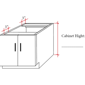 Farmhouse Sink Base Cabinet (FSB)