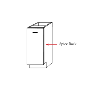 Base Spice Rack Cabinet (BSR)