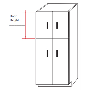 Double Door Pantry Cabinet